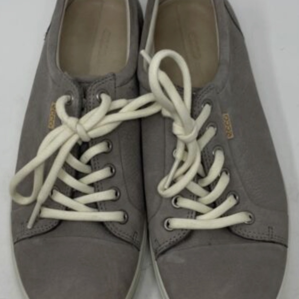 ECCO womens tennis shoe gray size 10